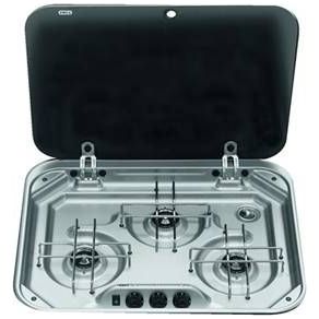 Smev 8063 3 Burner Hob & Lid 923323 - UK Camping And Leisure - Van Life Living