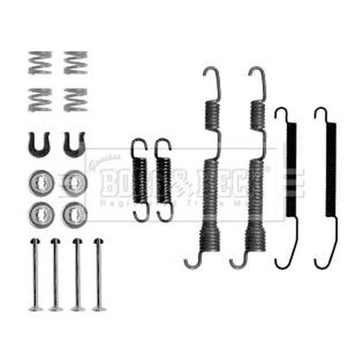 Borg & Beck Brake Shoe Accessory Kit Rear BBK6246