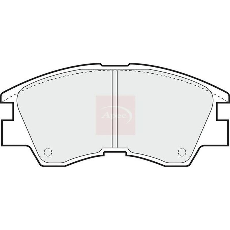 Apec Front Brake Pad Set PAD602