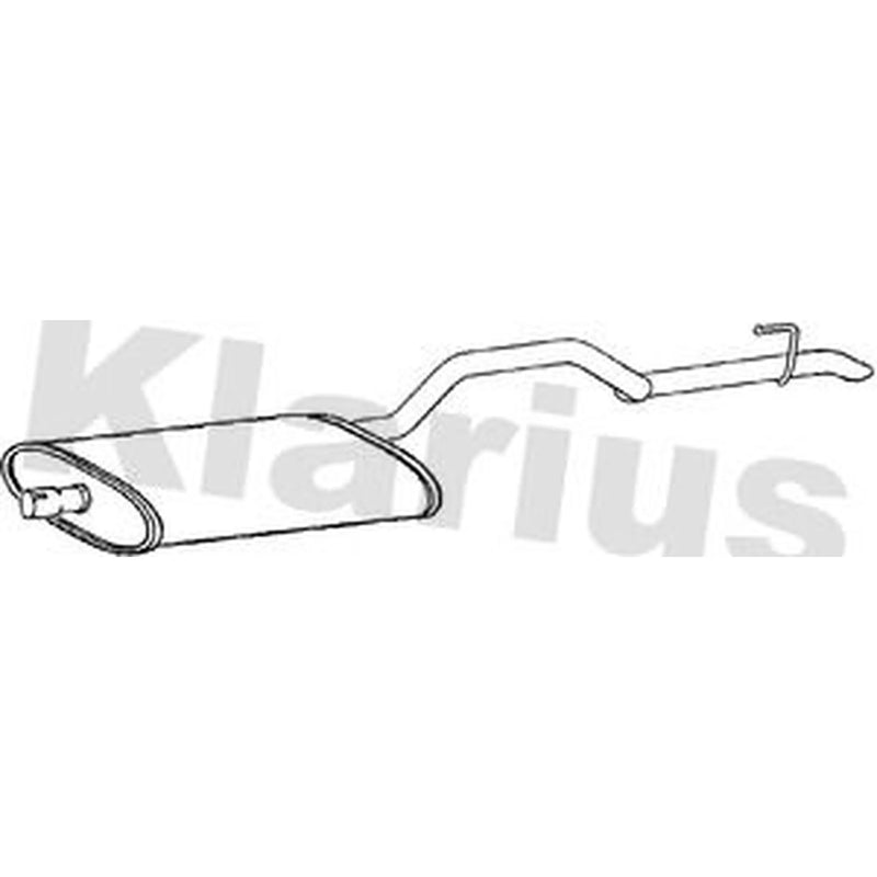 Klarius Box With Centre Pipe Centre CH39H