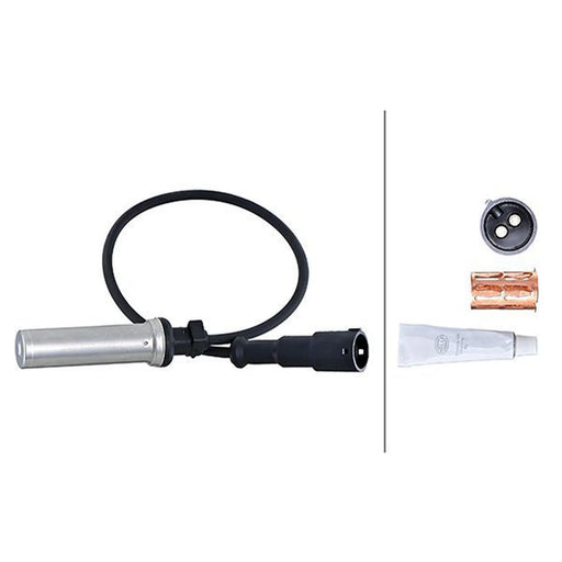 Hella ABS Wheel Speed Sensor Rear 6PU 230 048-341