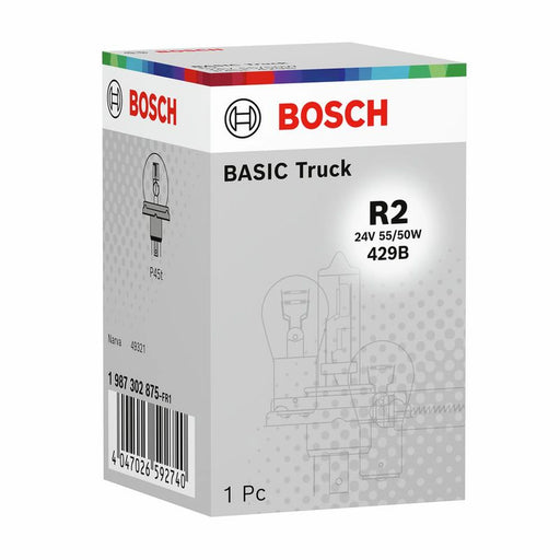 Bosch Car Light Bulb R2 (Bilux) P45t 24V 55/50W 1 987 302 875