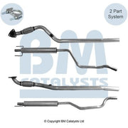 BM Catalysts Exhaust Pipe OD BM50154