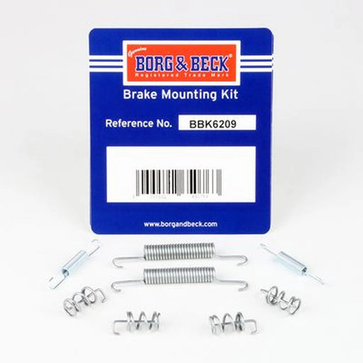 Borg & Beck Parking Brake Shoe Accessory Kit Rear BBK6209
