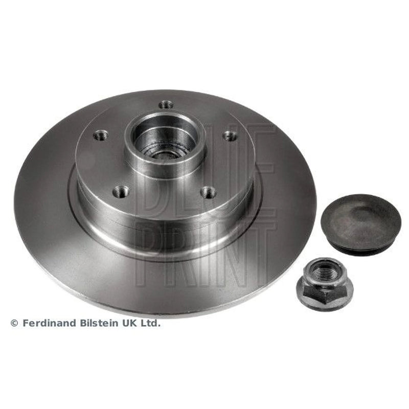 Blue Print 2 x Solid Rear Brake Discs ADR164304-x2