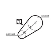 Gates Timing Belt Cambelt 54 Teeth 5014