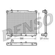 Denso Engine Radiator fits Suzuki Grand Vitara I 2001-2005 2.0