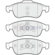 Fahren Front Brake Pad Set fits Dacia Bigster 2024-2025 1.2