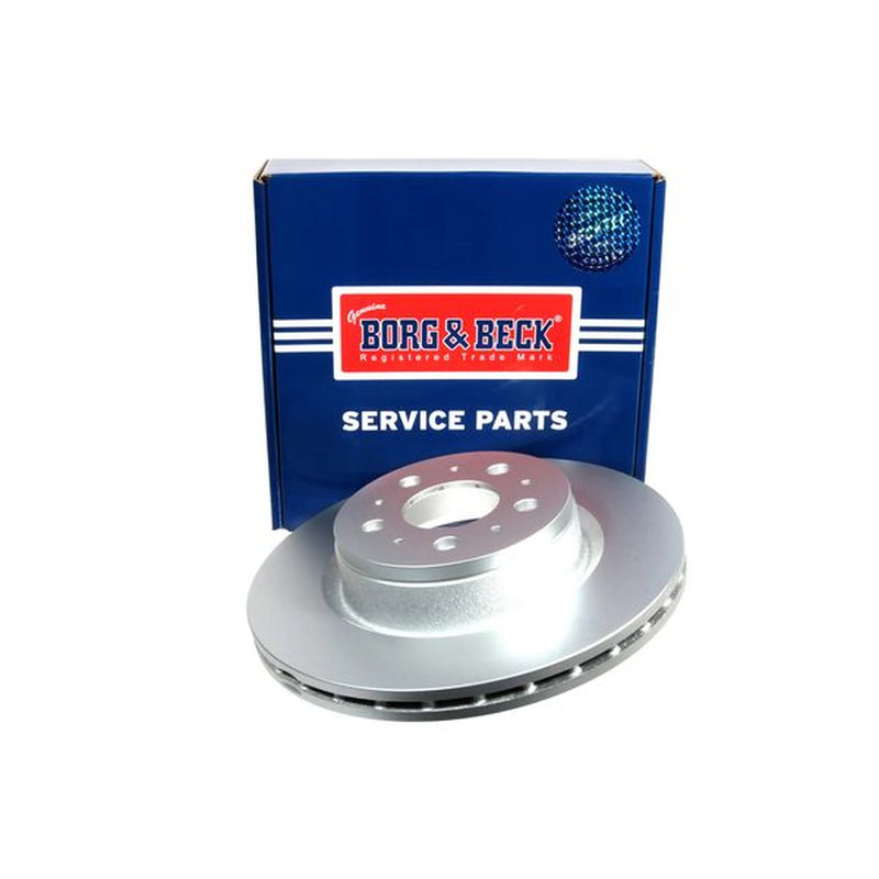 Borg & Beck 2 x Vented Front Brake Discs BBD6241S-x2