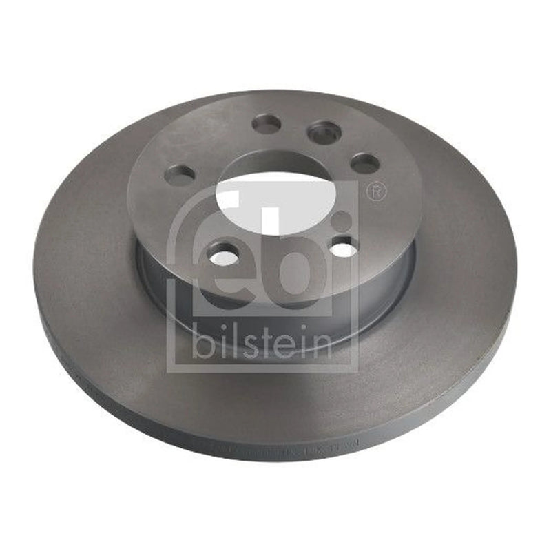 Febi 2 x Solid Front Brake Discs 17826-x2