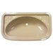 Vanity Bowl Beige T/104 BEIGE - UK Camping And Leisure - Van Life Living