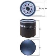 Mahle Engine Oil Filter OC 1051