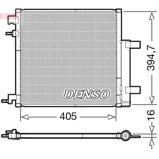 Denso Air Conditioning Condenser DCN15006