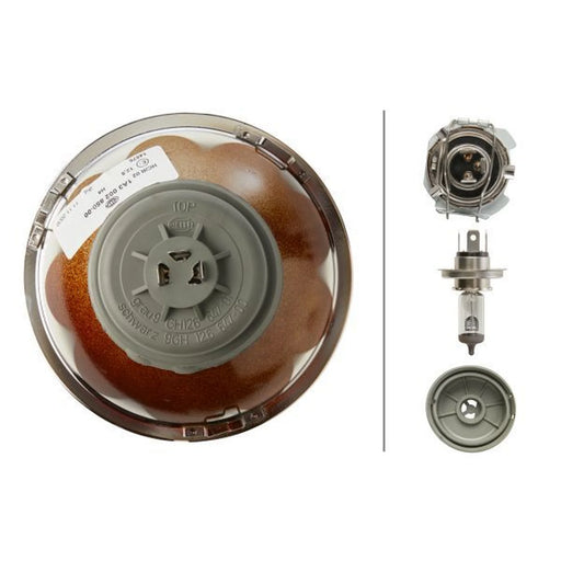 Hella Headlamp Esh Fa Gn MGS12 1A3 Right 1A3 002 850-871 4381 71456 1A3 002