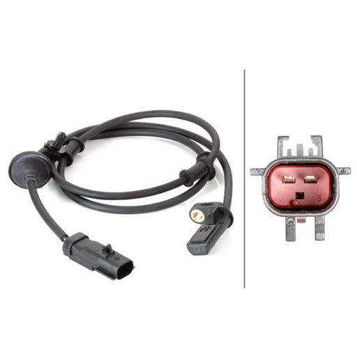 Hella ABS Wheel Speed Sensor Rear 6PU 230 040-811