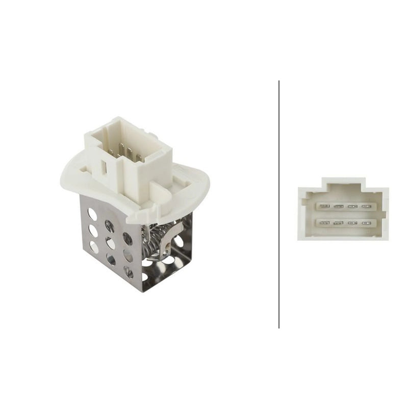 Hella Heater Blower Resistor 9ML 366 411-001
