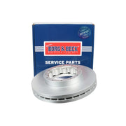 Borg & Beck 2 x Solid Brake Discs BBD6020S OE MK374048