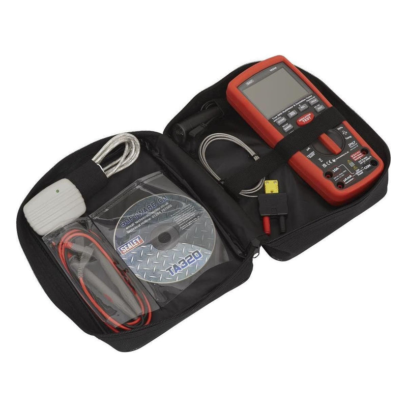 Sealey Digital Automotive Analyser/Insulation Tester Hybrid Vehicles TA320 Sealey  - Town Parts