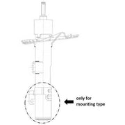 KYB Shock Absorber Damper Strut Front 335840