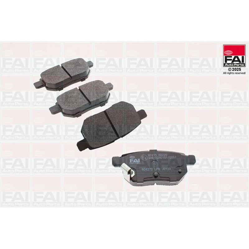 FAI Rear Brake Pad Set BP415