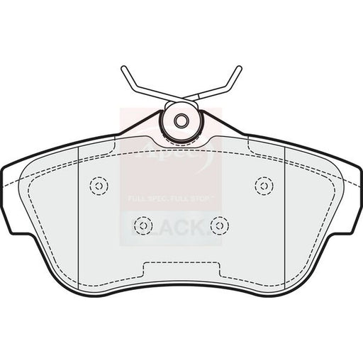 Apec Rear Brake Pad Set PAD1540B