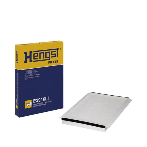 Hengst Cabin Air Filter (Pollen Filter) Front E2916LI
