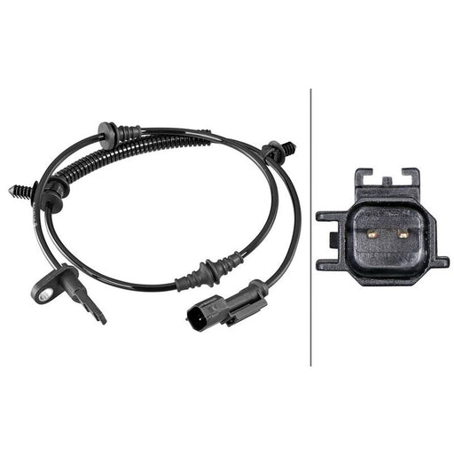 Hella ABS Wheel Speed Sensor Rear 6PU 358 218-981