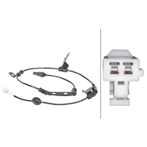 Hella ABS Wheel Speed Sensor Rear 6PU 012 679-711
