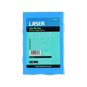 Laser Long Hex Socket Bit Set 3/8"D 10pc 7163 Laser  - Town Parts