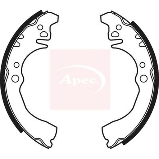 Apec Brake Shoe Set Axle Kit SHU605