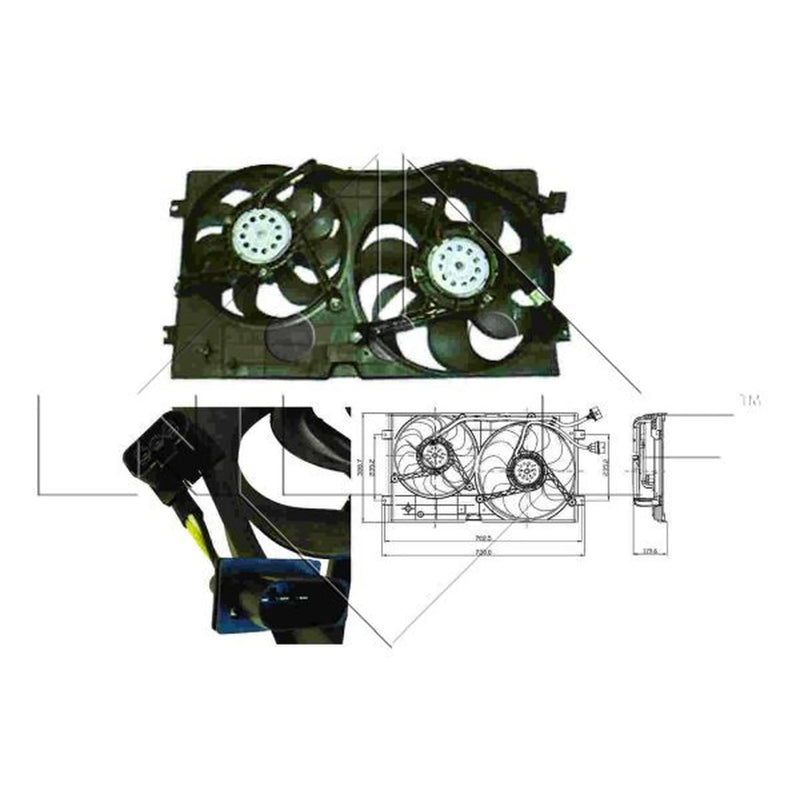 NRF Engine Cooling Fan 47403