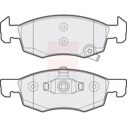 Apec Front Brake Pad Set PD3383