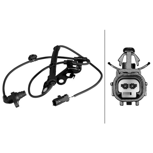 Hella ABS Wheel Speed Sensor Front 6PU 358 218-711