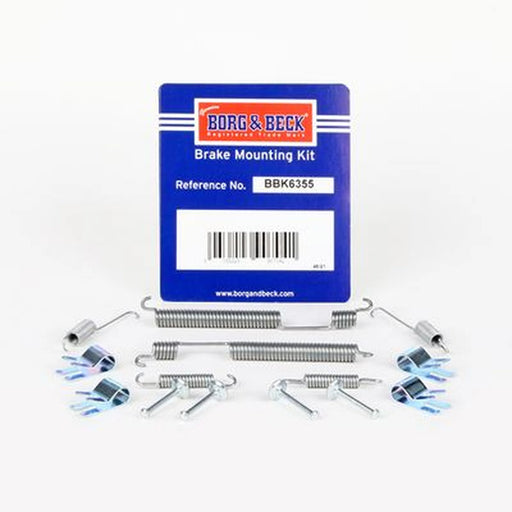 Borg & Beck Brake Shoe Accessory Kit Rear BBK6355