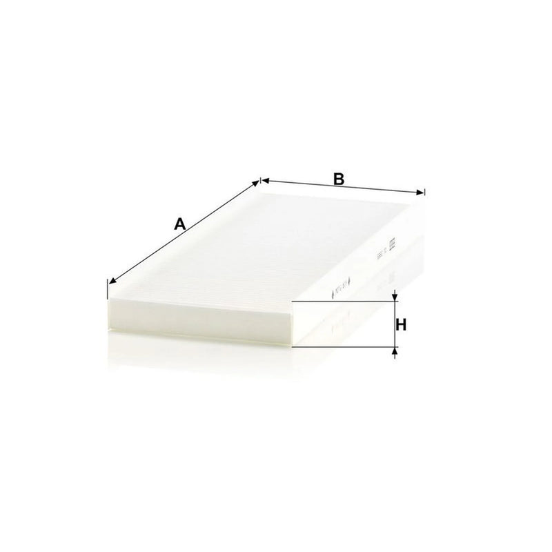 MANN-FILTER Cabin Air Filter (Pollen Filter) Eng.compart. CU 3955
