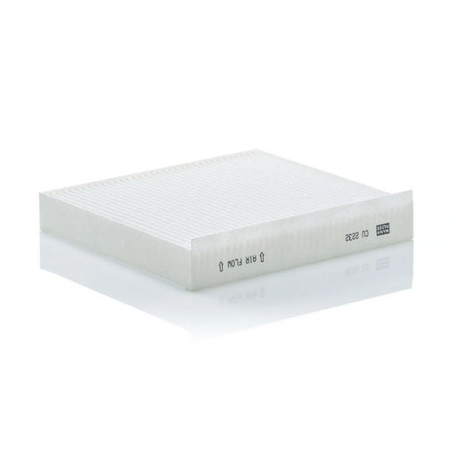 MANN-FILTER Cabin Air Filter (Pollen Filter) behind the glove compartment CU 2232