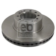 Febi 2 x Internally Vented Front Brake Discs 39651-x2
