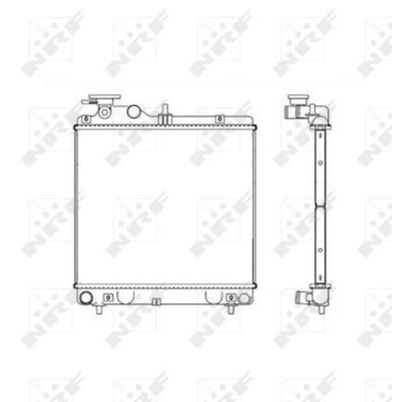 NRF Engine Radiator 53257