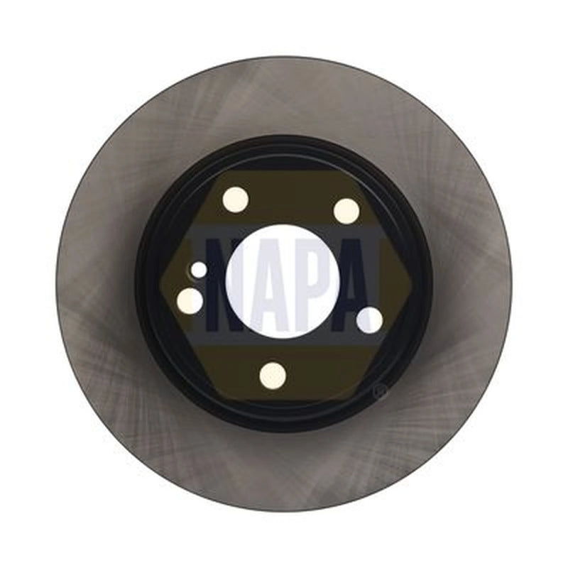 NAPA 2 x Solid Rear Brake Discs NBD5143-x2