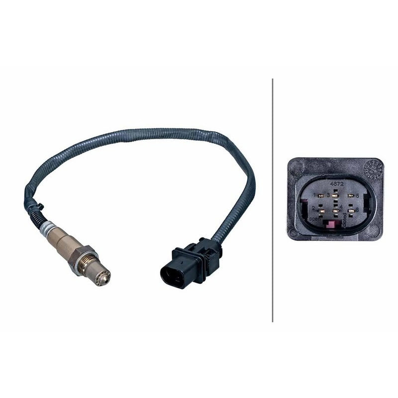 Hella O2 Lambda Oxygen Sensor before catalytic converter 6PA 358 243-841