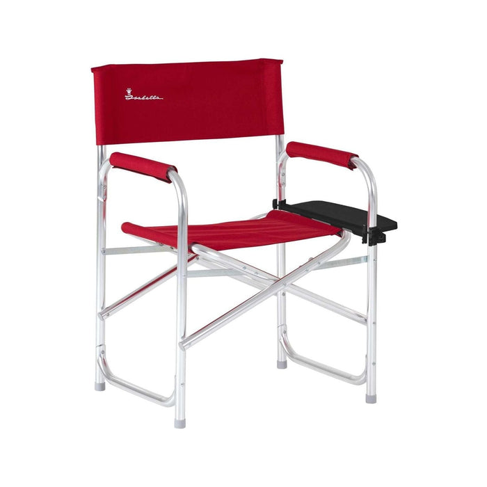 2x Isabella Directors Chair Red Side Table Caravan Garden Camping - Isabella - Van Life Living