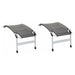 2 Isabella Footrest Light Grey for Thor Loke Odin and Beach Chair - Isabella - Van Life Living