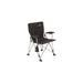 2x Outwell Campo Black Foldable Camping Chair with Padded Armrests - Outwell - Van Life Living