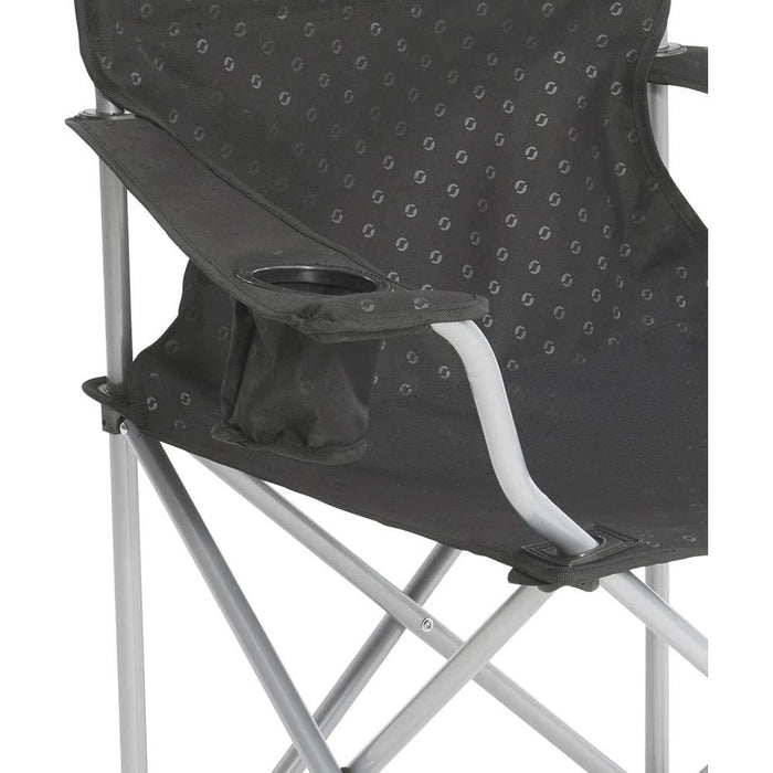 2x Outwell Catamarca Folding Chair Camping Caravan Fishing Black 2022 125kg - Outwell - Van Life Living