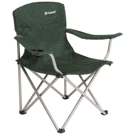 2x Outwell Catamarca Folding Chair Camping Caravan Fishing Green 2022 125kg - Outwell - Van Life Living