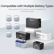 Renogy DCC30S 12V 30A Dual Input DC-DC On-Board Battery Charger with MPPT - Dyna-mo Solar - Van Life Living