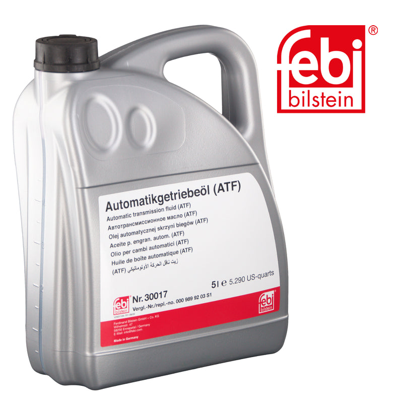 Febi Manual Transmission Oil 5L Ford WSS-M2C138-CJ 30017