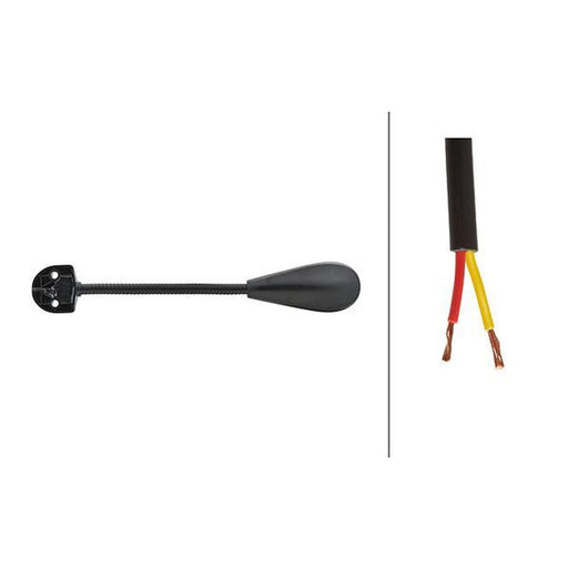 Hella Interiorlamp 150 Bic Md9-31V Black 2JA inner 2JA 343 720-521 2JA 343