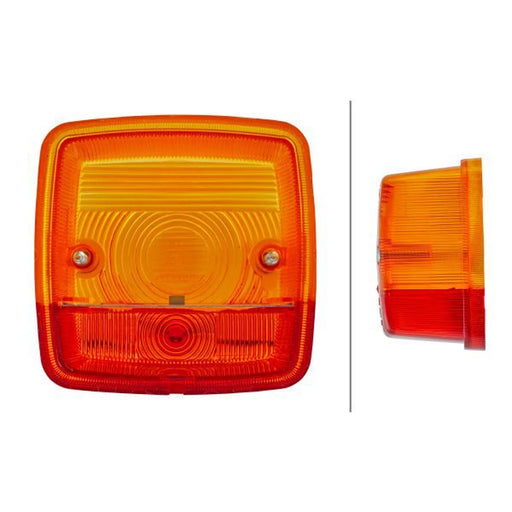 Hella Tail Light Assembly Lens Right 9EL 115 003-011