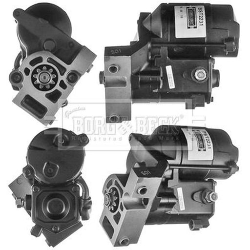 Borg & Beck Starter Motor 12V 1.4kW 9 Teeth BST2231
